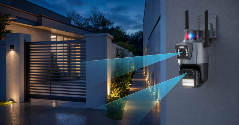Onde Instalar uma Câmera Externa 360°?